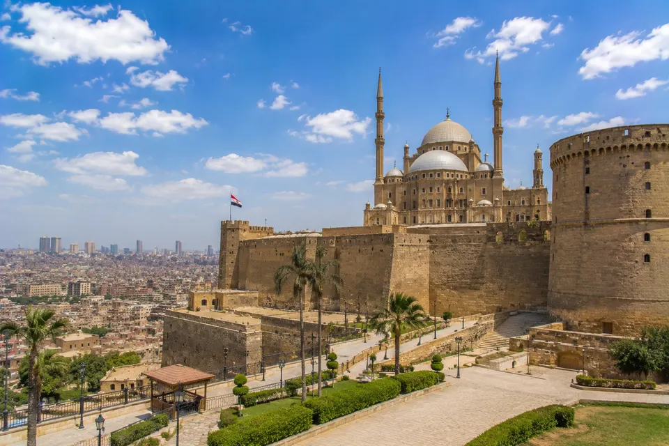The Citadel of Saladin above Cairo