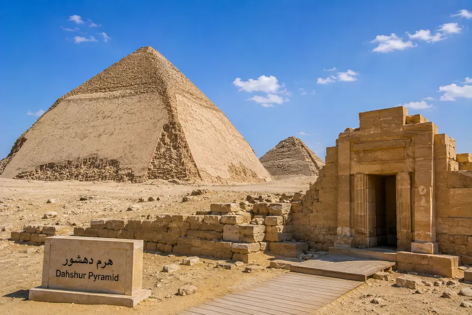 The Bent Pyramid at Dahshur